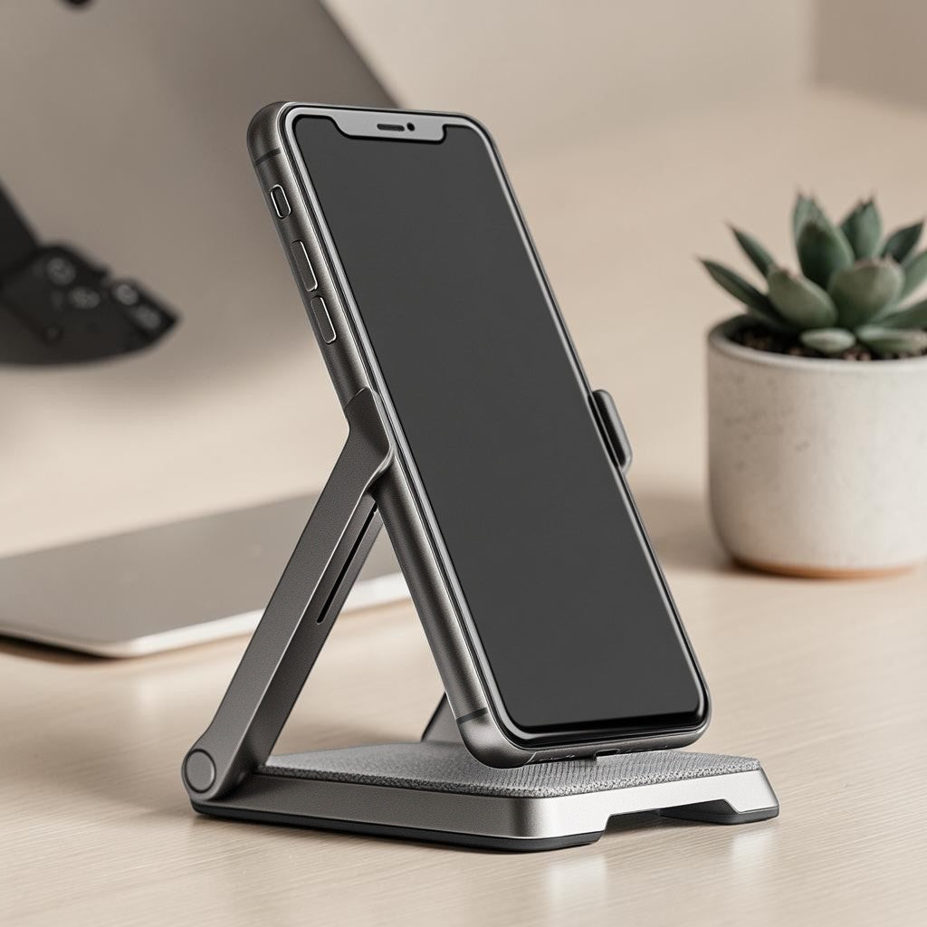 Kfxwn Ergonomic Foldable Aluminum Phone Stand